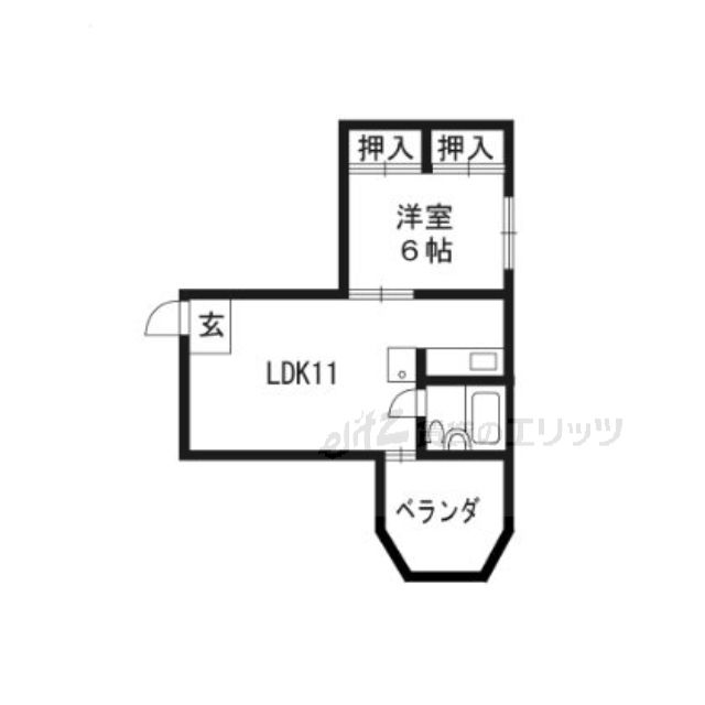 ラビアンヌレポーの間取り