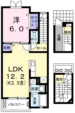 ルレエシャトーIの間取り