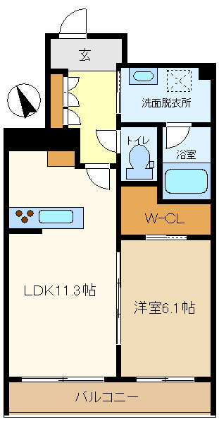 グランデールの間取り