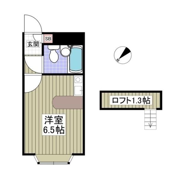 ベルピア久喜第3の間取り