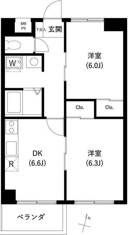 SANSEZON Iの間取り