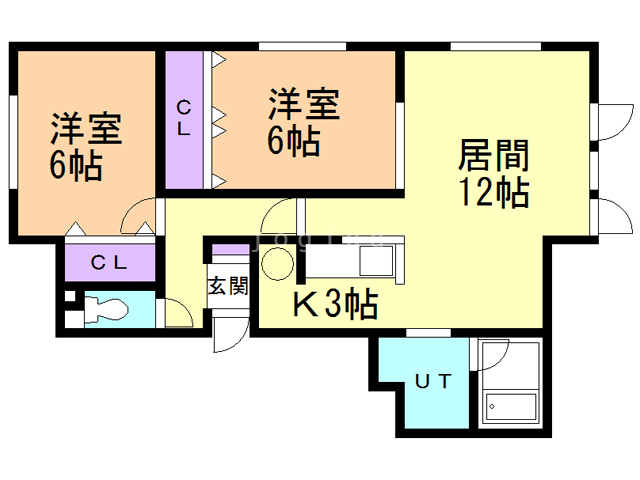 ＮＫキューブの間取り