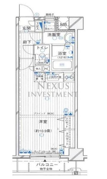 アール・ケープラザ横浜関内の間取り