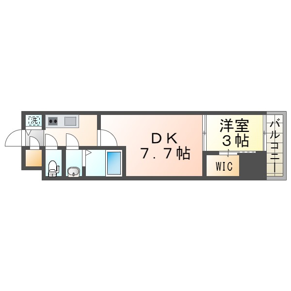 レーヴメゾン出屋敷の間取り写真