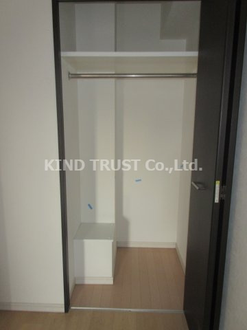 収納　十分な収納スペースがあります