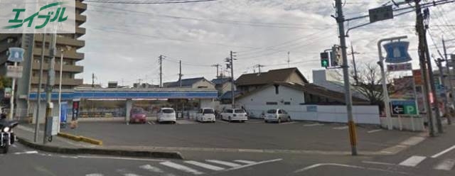 コンビニ　ローソン岡山福富店（コンビニ）まで442m