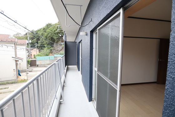 バルコニー　※別部屋の写真です