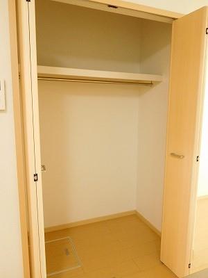 収納　クローゼットです。