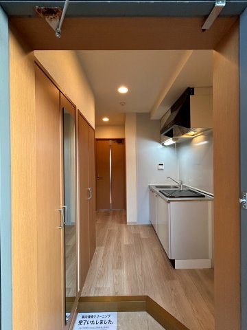 玄関　収納もある玄関です