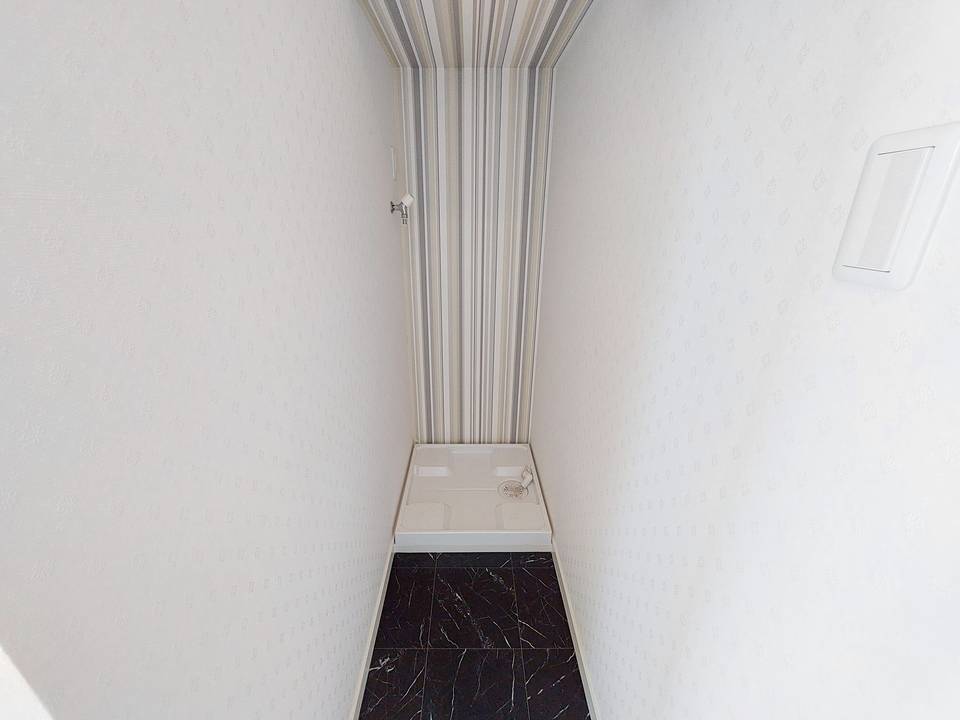 洗面設備　洗濯機置場