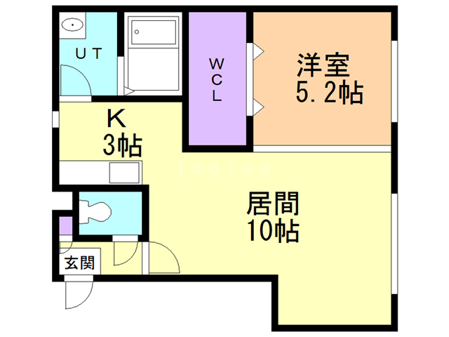 Ｆｉｒｓｔ　Ｓｅｔ三笠IIの間取り