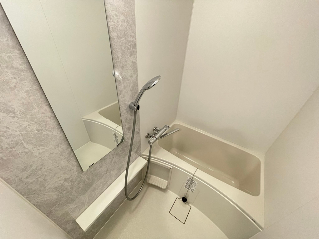 キッチン　同タイプ４０２建築中の時の写真です。