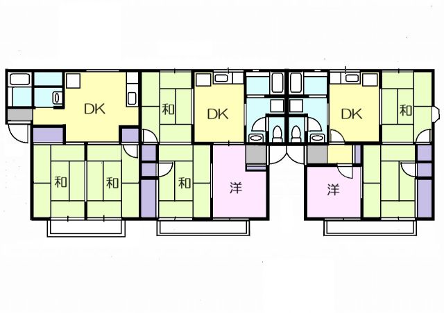プレジール高田2_間取り_0
