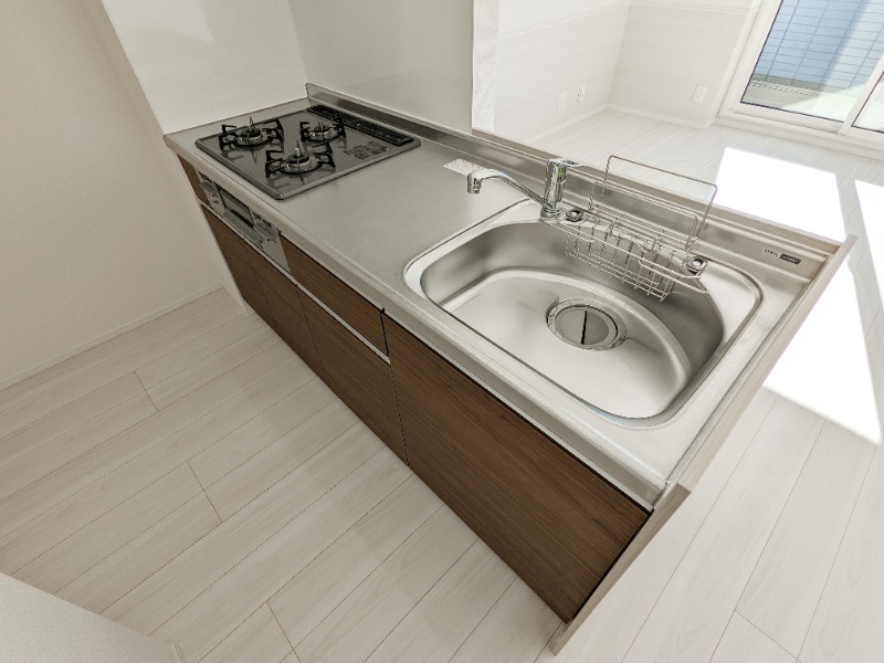 キッチン　図面と現状に相違がある場合には現状を優先