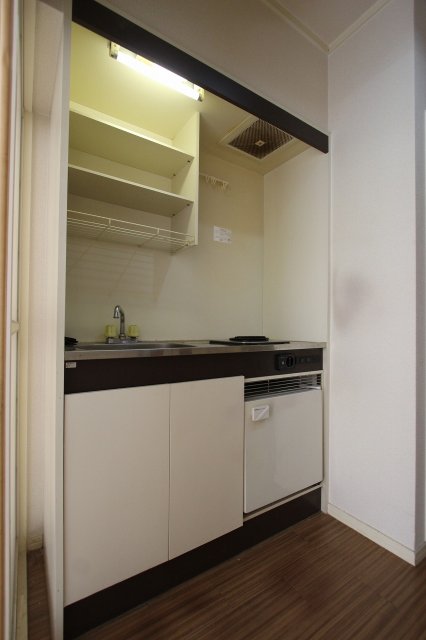 キッチン　同物件、別号室のものです。