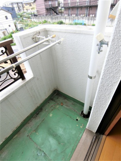 バルコニー　※別部屋の写真です