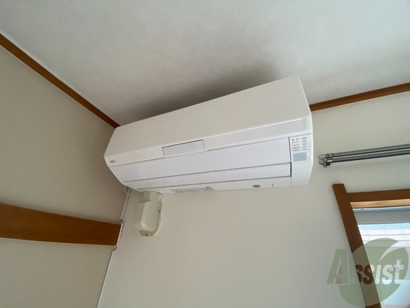 その他設備　エアコン付きです！夏でも冬でも安心ですね。