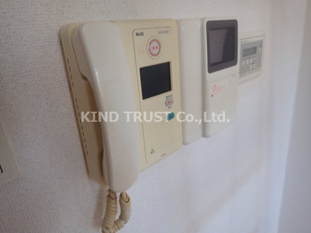 セキュリティ　モニター付きインターホンです