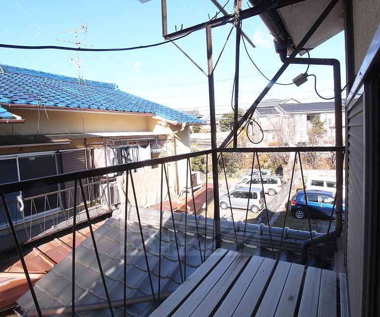 バルコニー　物干しスペースです。