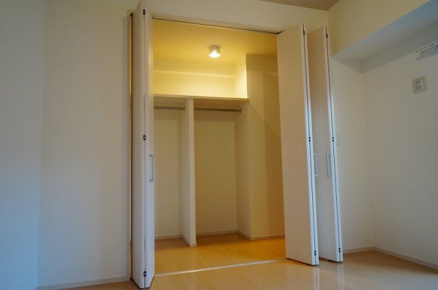 収納　たっぷりとした収納スペースです