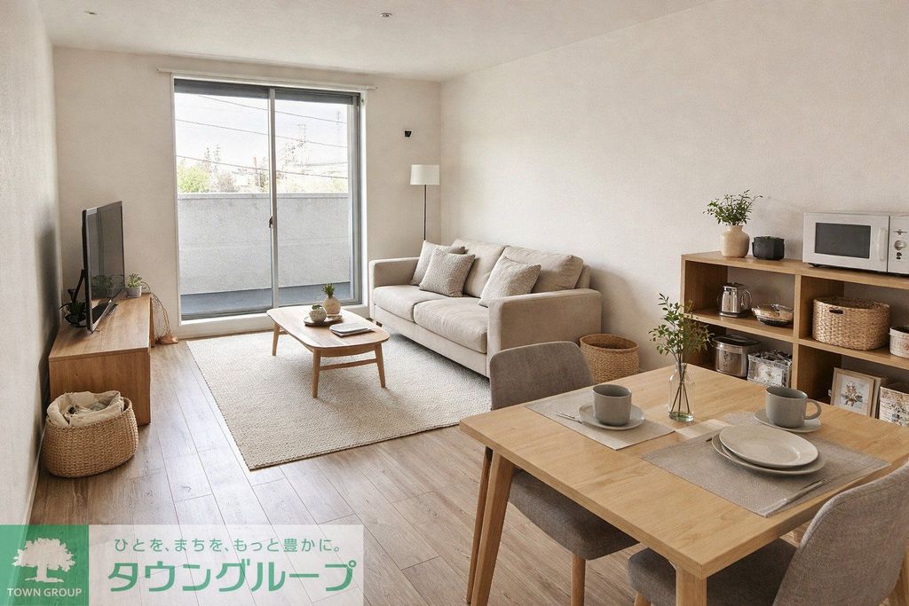 居室・リビング　庭