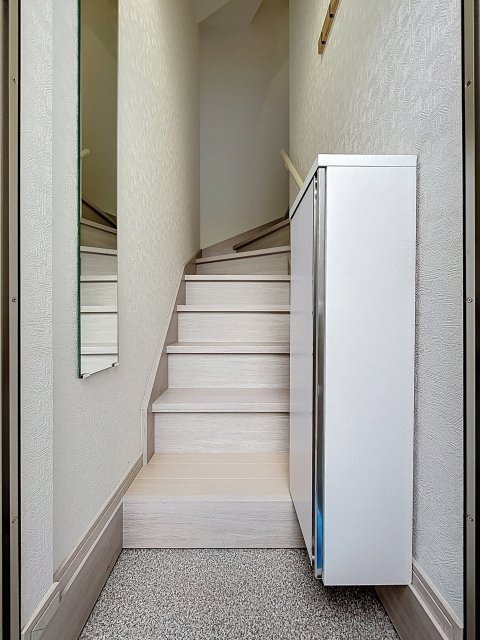 玄関　シンプルで使いやすい玄関です