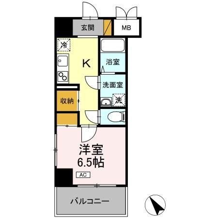 ベルフルール弐番館 住居の間取り写真