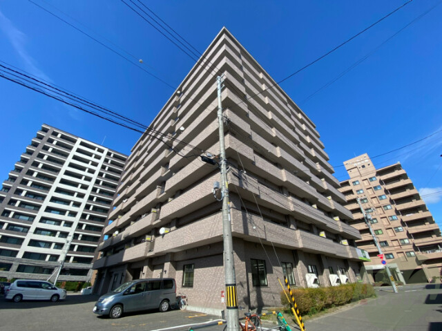 建物外観　札幌市中央区北２条西「アルファスクエア円山」