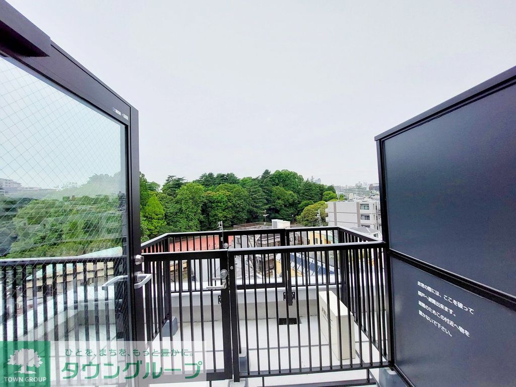 眺望　バルコニー