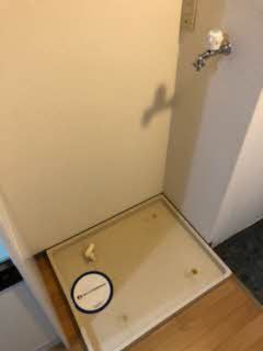 洗面設備　洗濯機置き場
