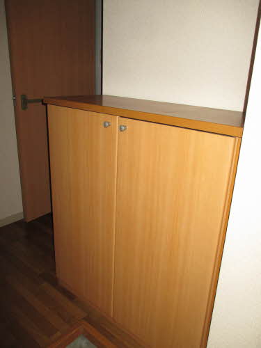 収納　収納のためのスペースです