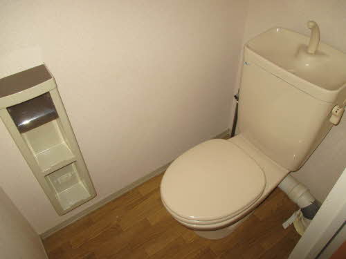 トイレ　ゆったりとした空間のトイレです