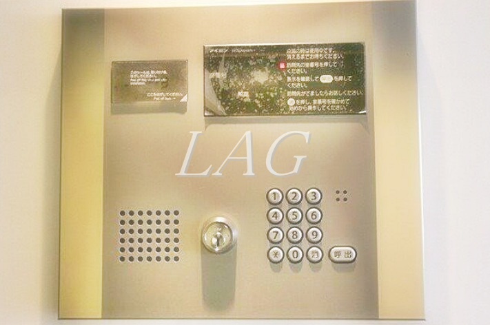 セキュリティ　オートロックです。