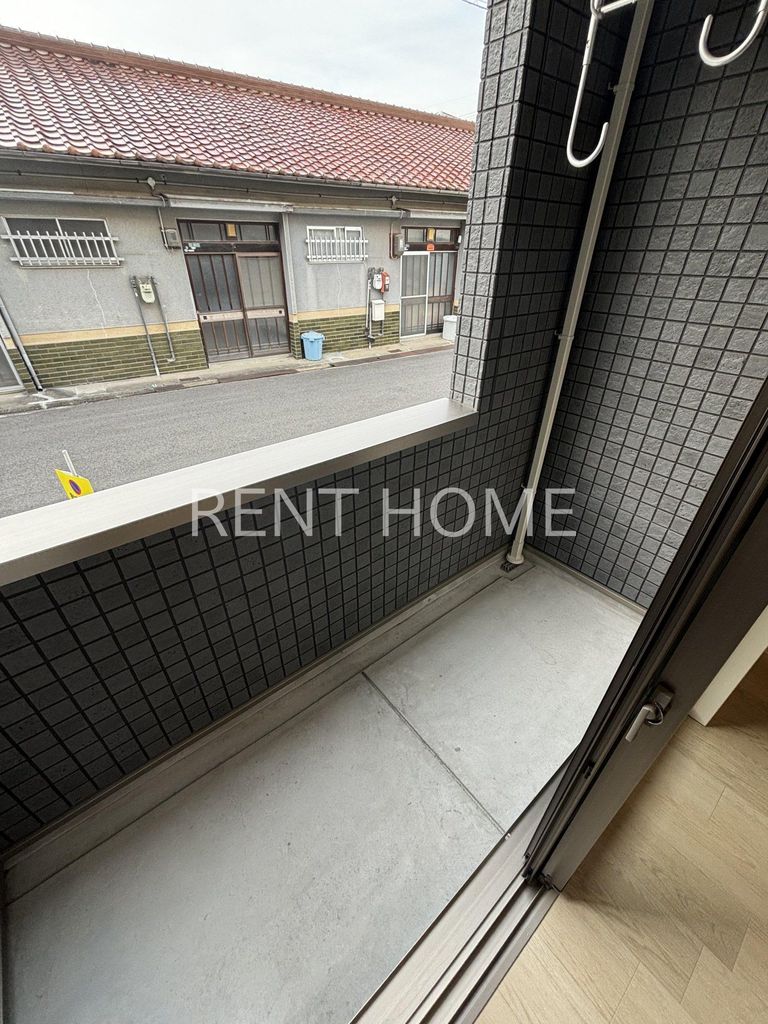 バルコニー　別タイプのお部屋の写真です