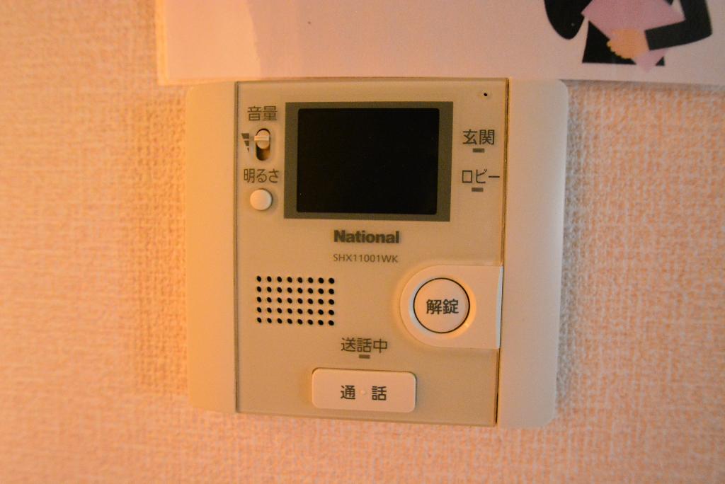 セキュリティ　カメラ付インターホン