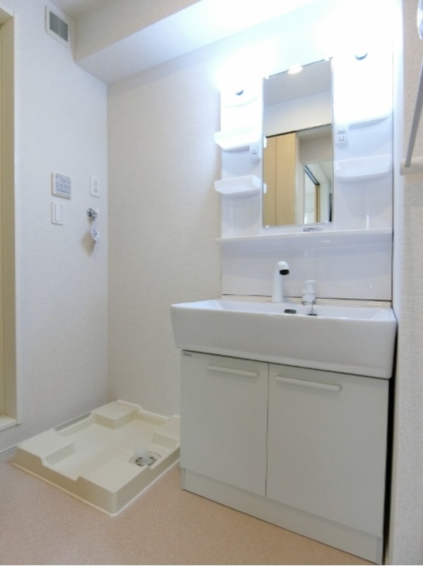 洗面設備　図面と現状に相違がある場合には現状を優先