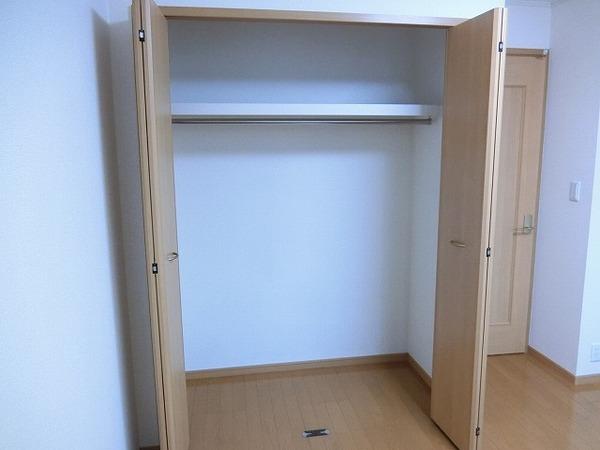 収納　クローゼット！
