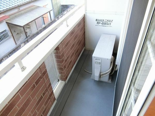 バルコニー　日当たり良好！