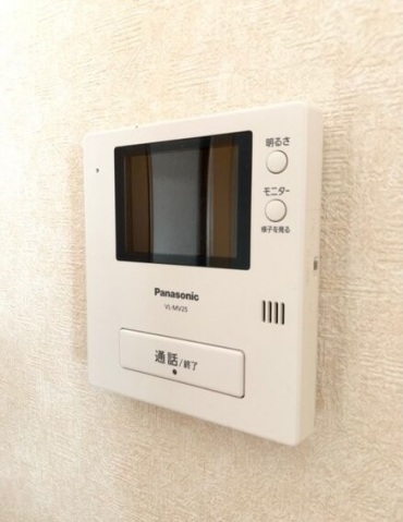 セキュリティ　ＴＶドアホンで防犯対策。