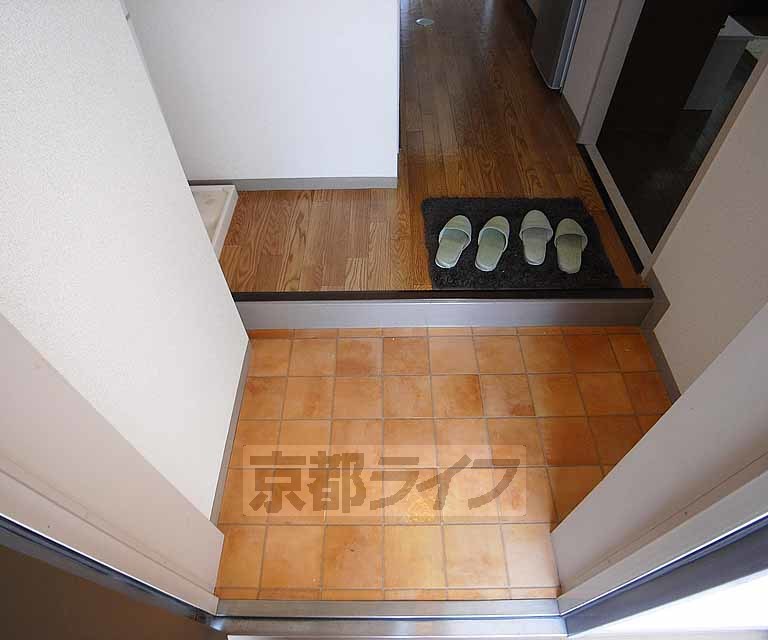 玄関　玄関ドアを開けたところです