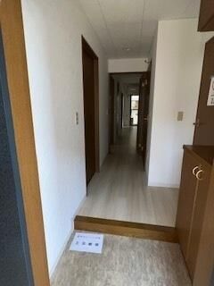 玄関　収納もある玄関です