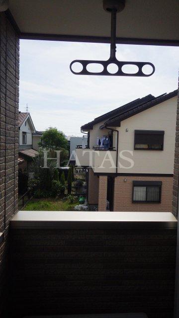 バルコニー　同物件別部屋です。