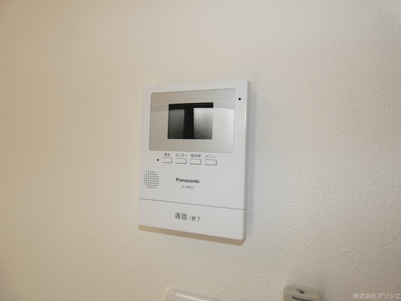 セキュリティ　モニター付きインターホン