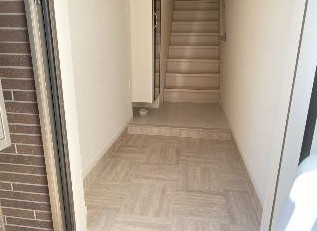 玄関　玄関部分