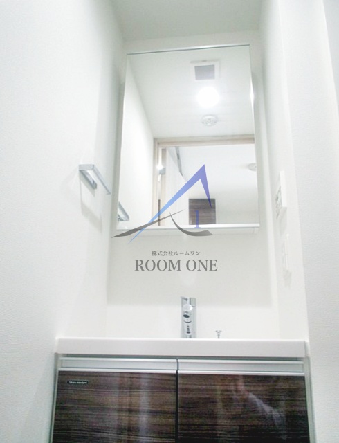 洗面設備　洗面台です。