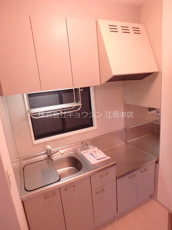 キッチン　ガスコンロ２口設置可