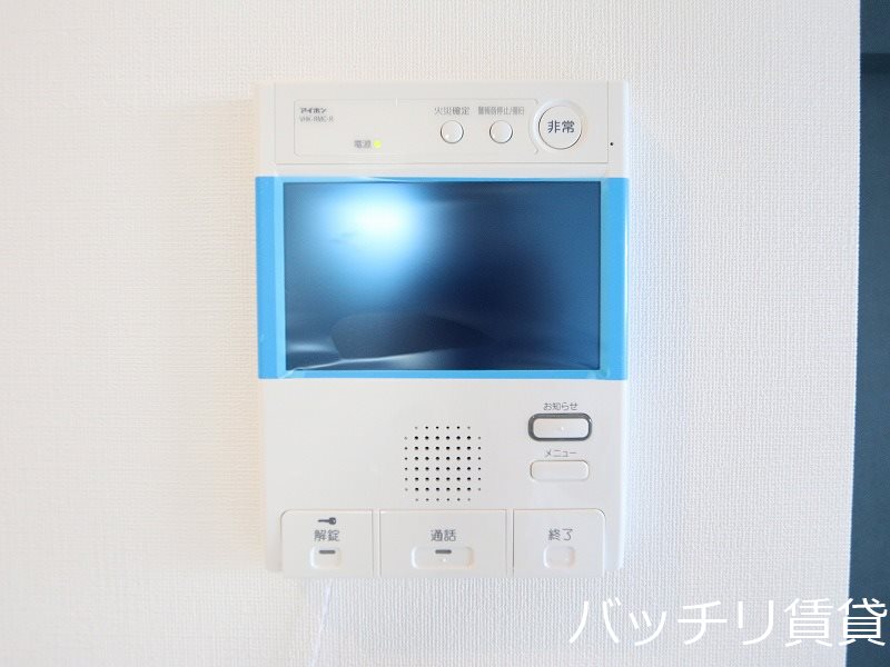 セキュリティ　画像は別号室の為、現状優先になります。