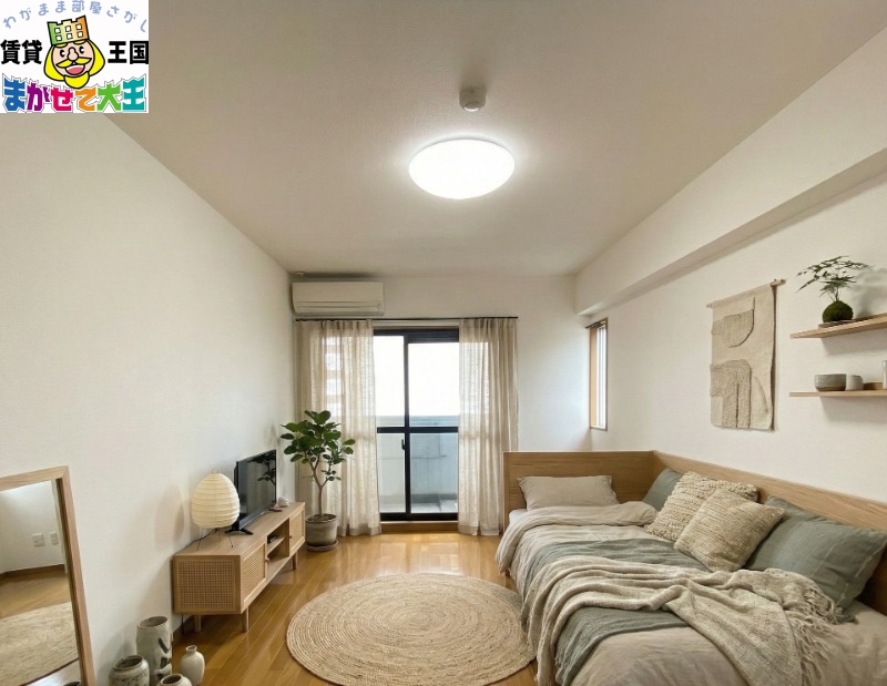 居室・リビング　家具・インテリアはＣＧです