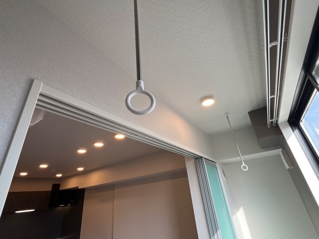 その他設備　室内物干し金具