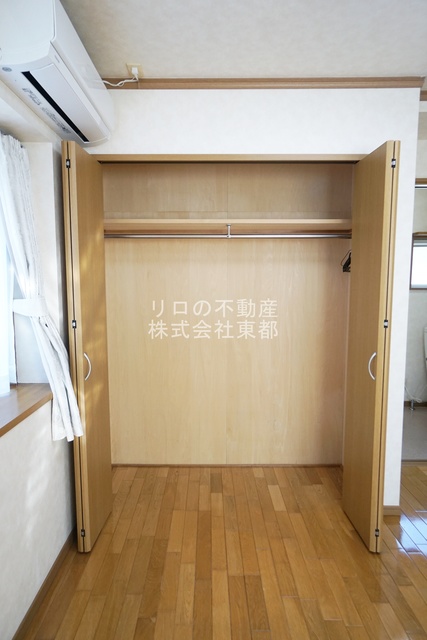 収納　収納はクローゼットタイプなので、整理整頓はかどります☆